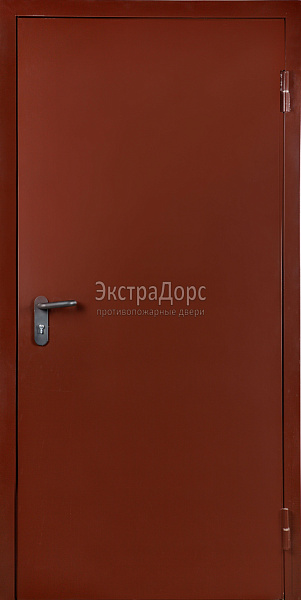 Противопожарная дверь EI 45 дымогазонепроницаемая металлическая однопольная в Сочи  купить