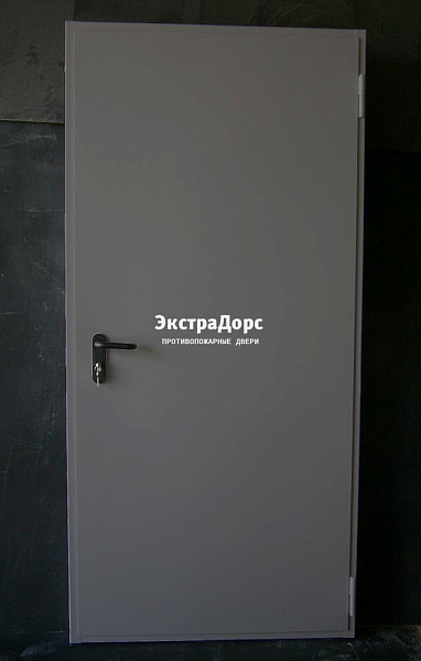 Дверь металлическая противопожарная EI 60 ДПМ 2 типа серая в Сочи  купить