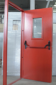 Стеклянные противопожарные двери EI-60 в Сочи  купить